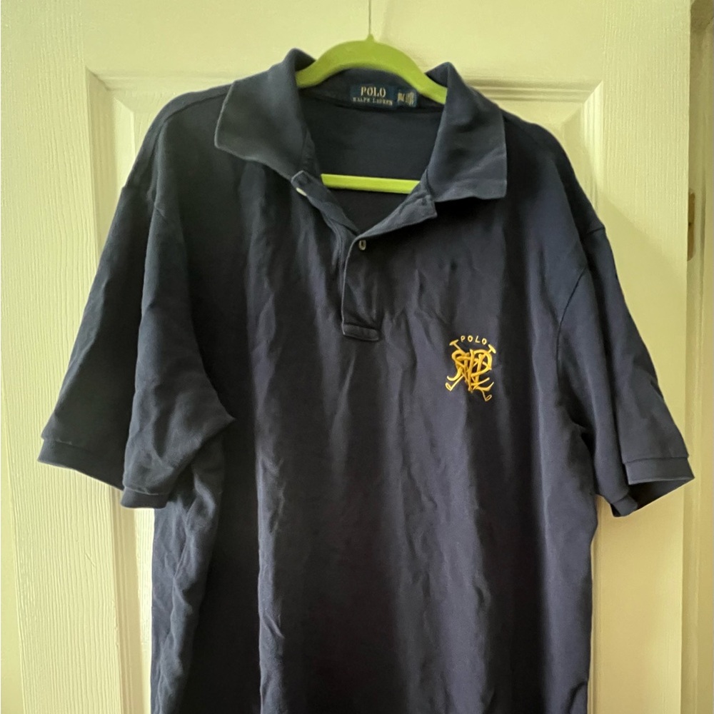 Polo by Ralph Lauren Navy Blue Men's Shirt